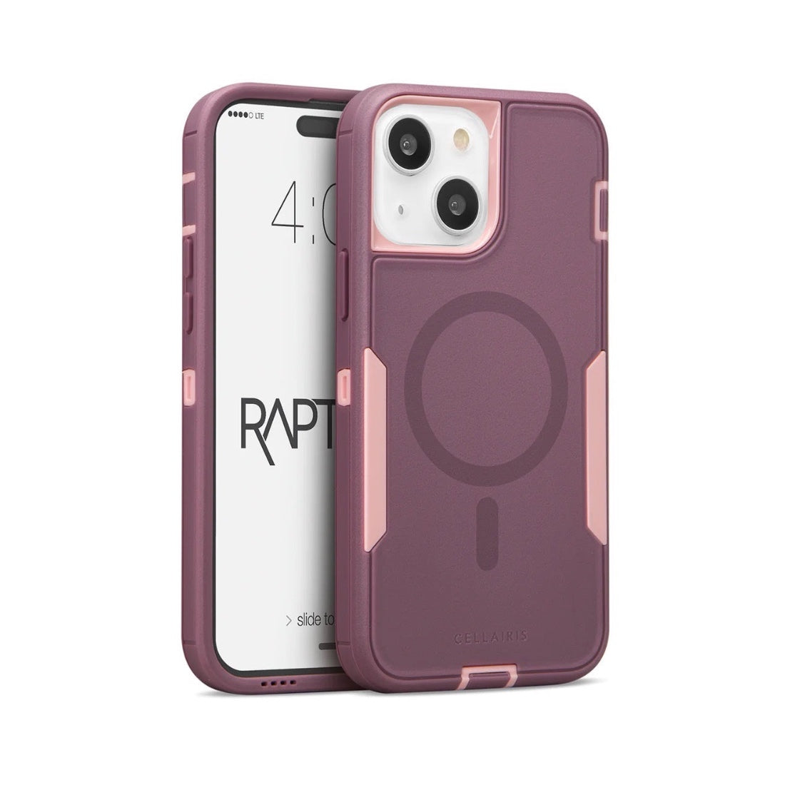 Funda Cellairis Rapture Rugged MagSafe para iPhone 15/ 14/ 13