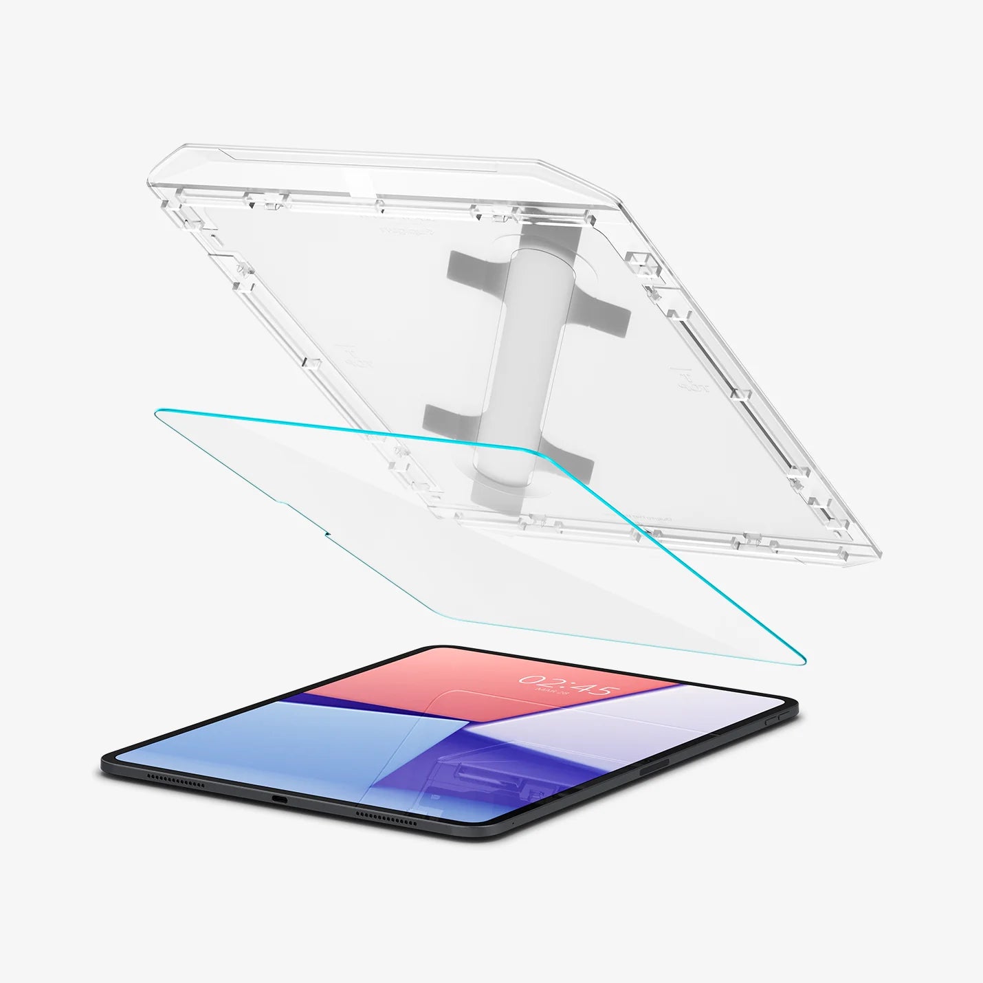Protector de pantalla Spigen EZ FIT GLAS.tR para iPad Pro 13” 2024
