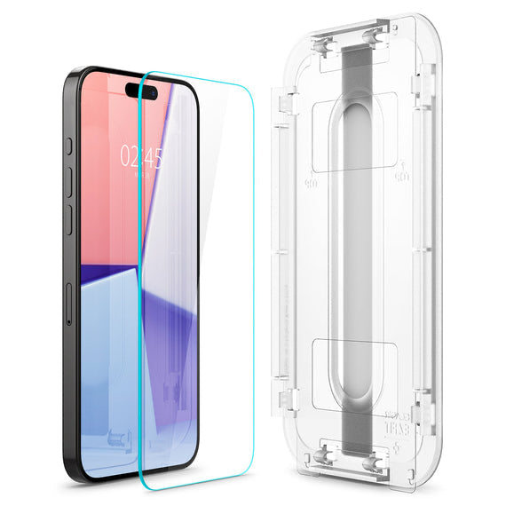 Protector de pantalla Spigen GLAS.tR Sensor Protection para iPhone 15 Pro Max
