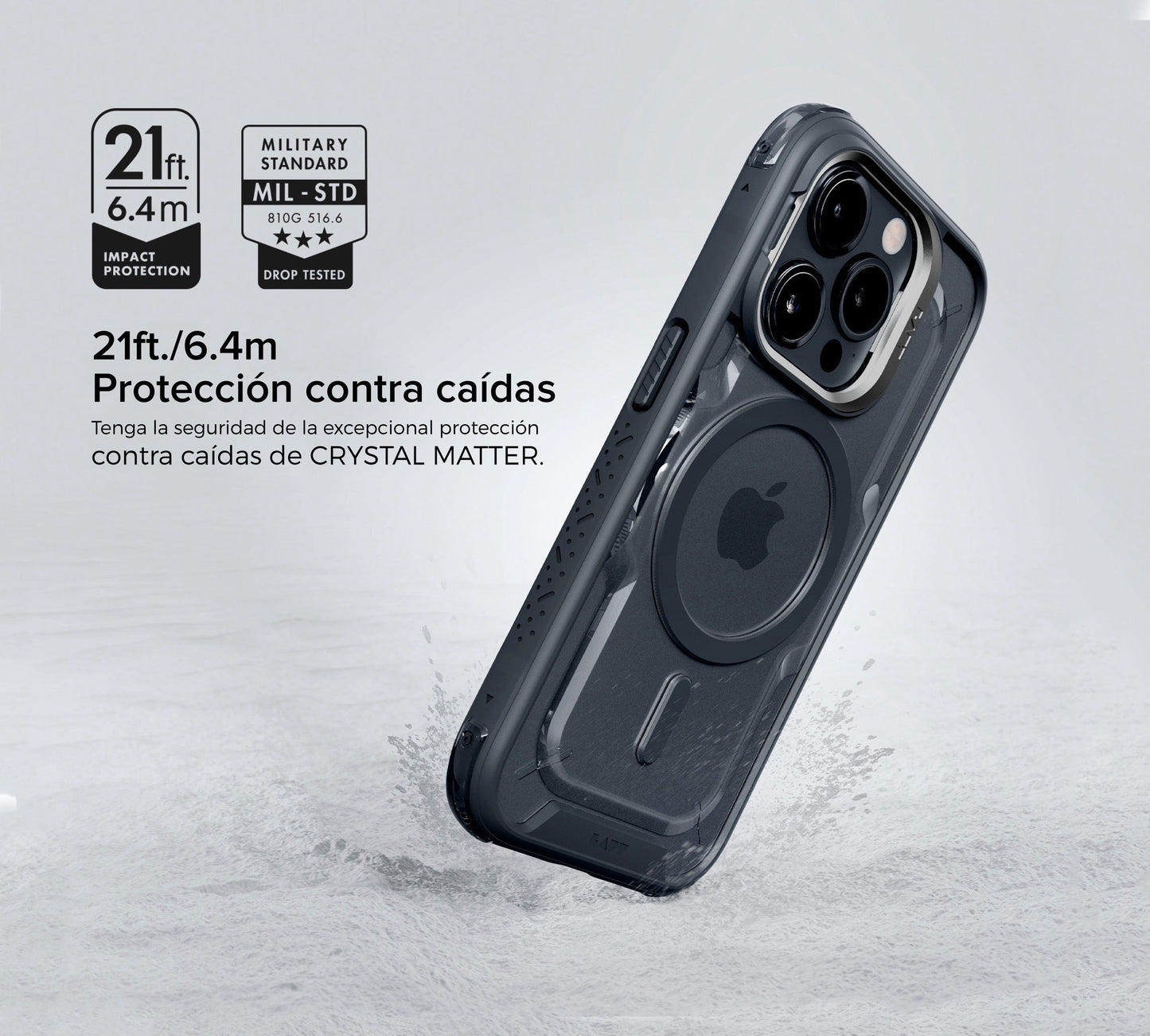 Funda Laut Crystal Matter 4 para iPhone 15 Pro