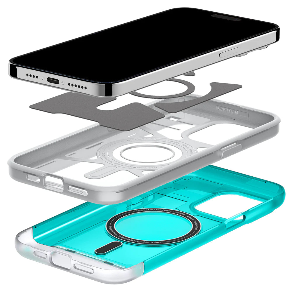 Funda Spigen Classic C1 (MagFit) para iPhone 15 Pro Max