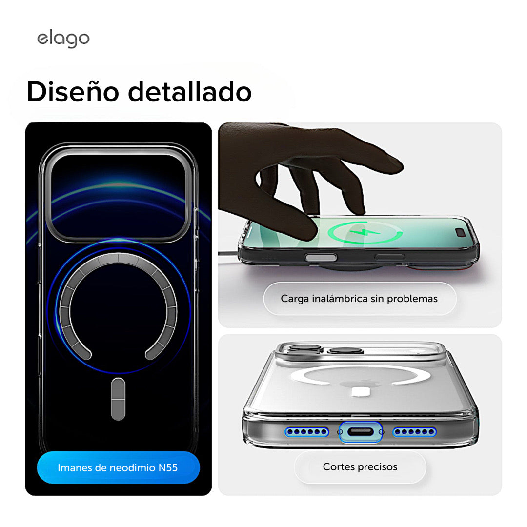 Funda elago Hybrid Mag para iPhone 17 Pro Max