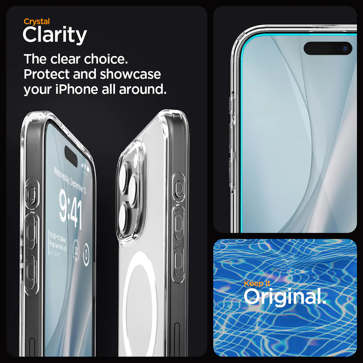 Funda Spigen Ultra Hybrid MagFit Pack para iPhone 15 Pro Max