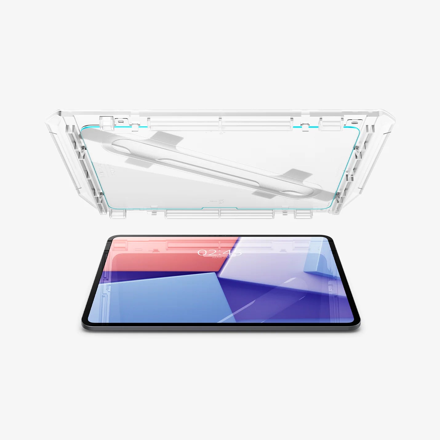 Protector de pantalla Spigen EZ FIT GLAS.tR para iPad Pro 13” 2024