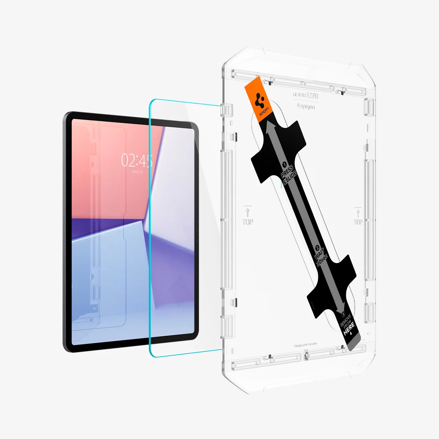 Protector de pantalla Spigen EZ FIT GLAS.tR para Air 13” 2024