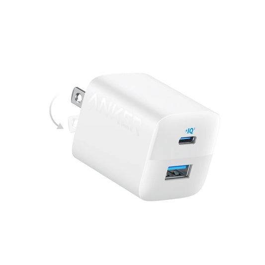 Cargador de pared Anker 2 Puertos 32W (20W USB-C / 12W USB-A)