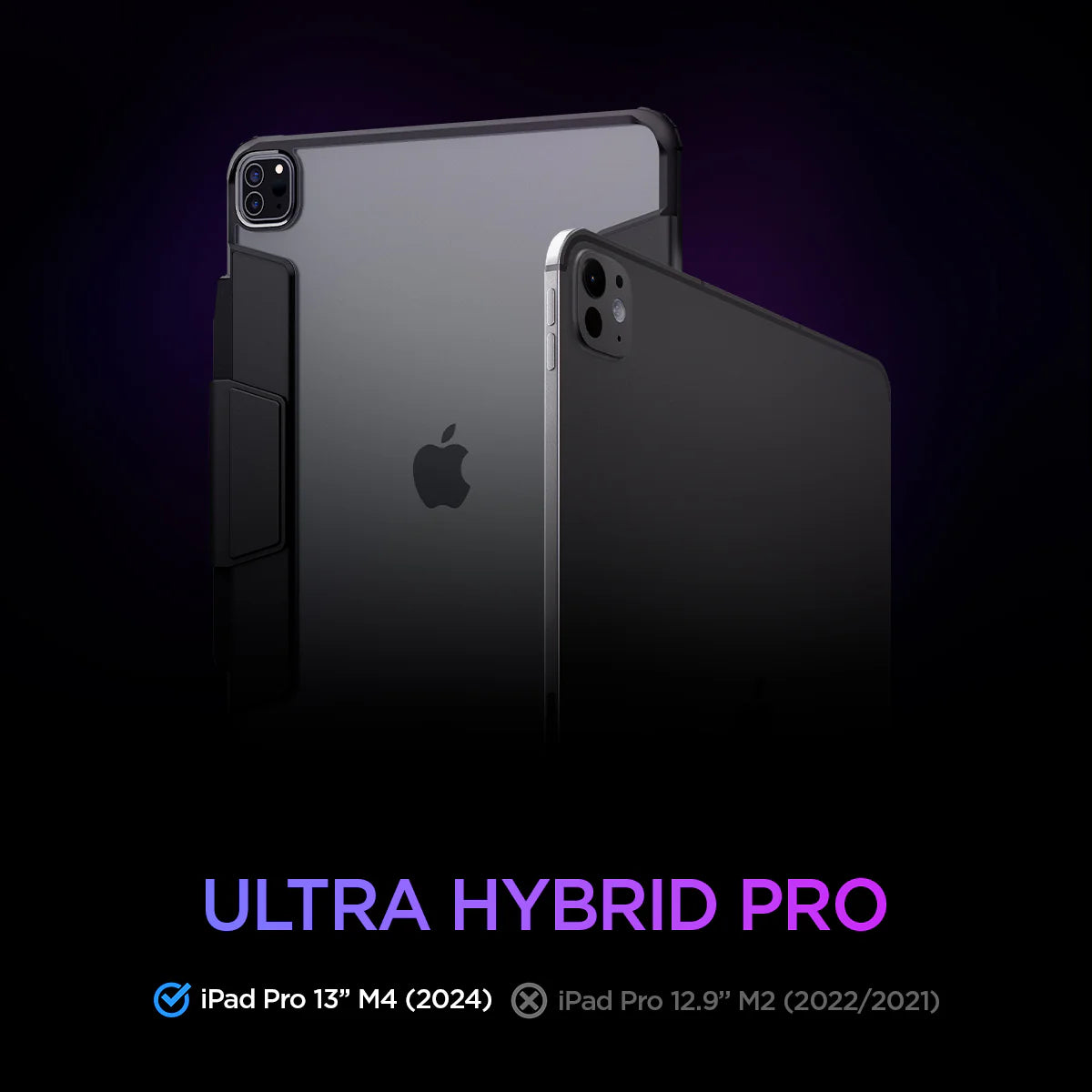 Funda Spigen Ultra Hybrid Pro para iPad Pro 13” (2024)