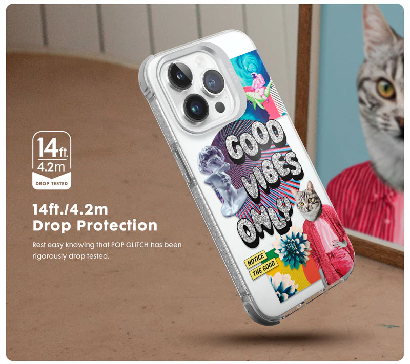 Funda Laut Pop Glitch para iPhone 15 Pro Max
