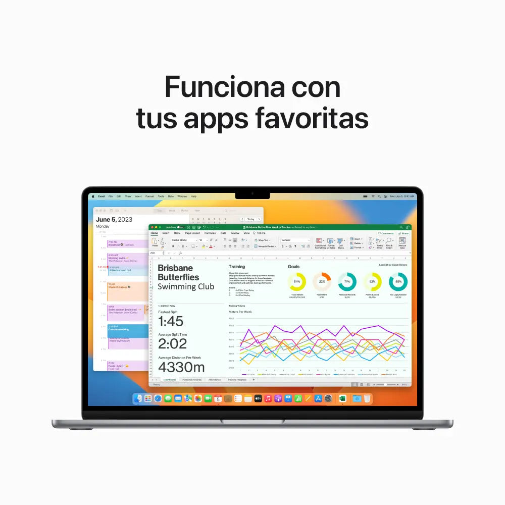 Apple MacBook Air 15” Chip M2 2023 8GB 256GB SSD