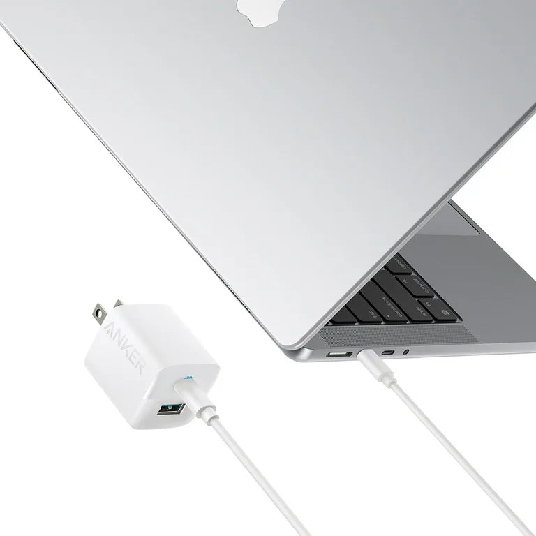 Cargador de Pared Anker de 2 Puertos 32W con Cable USB-C a USB-C de 1.8 Metros