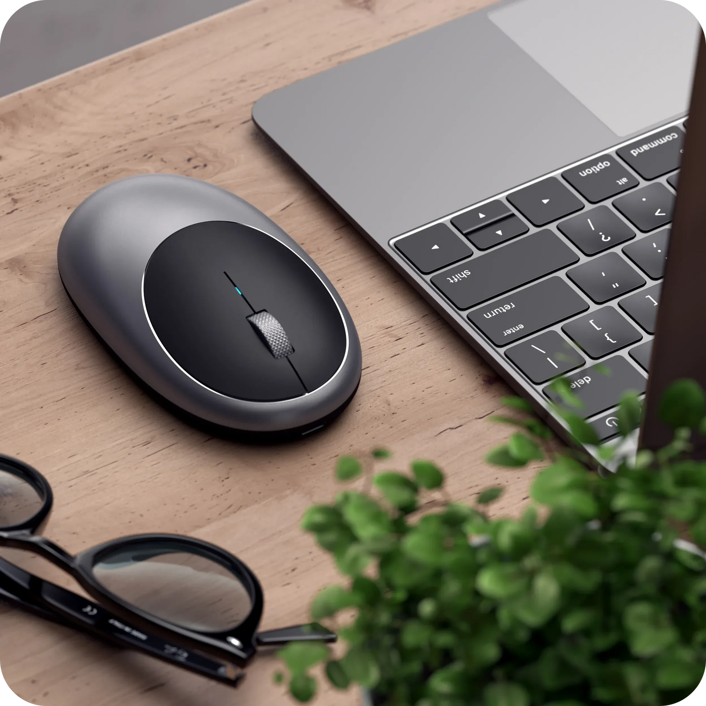 Mouse Satechi inalámbrico M1 Bluetooth