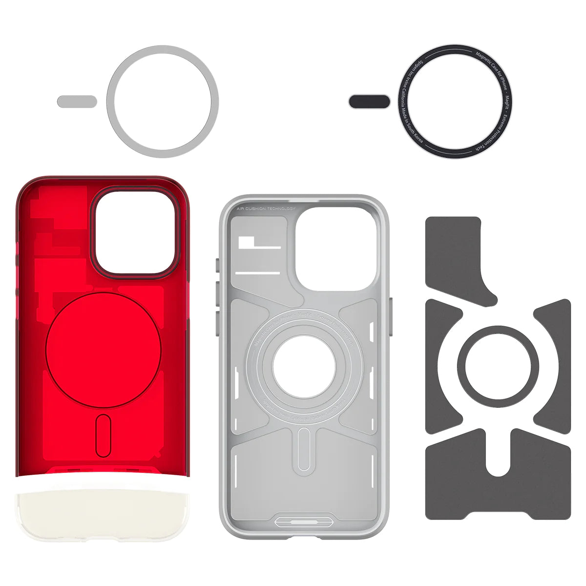 Funda Spigen Classic C1 (MagFit) para iPhone 15 Pro Max