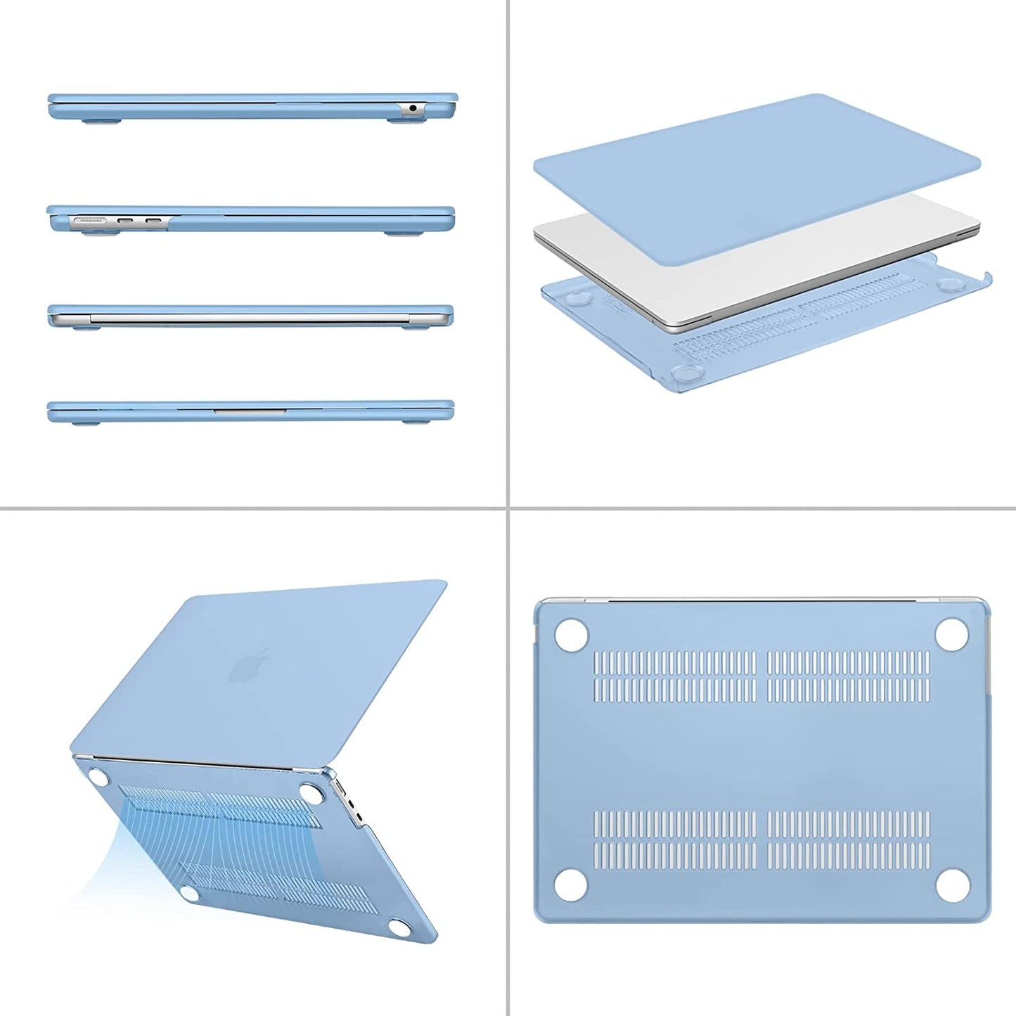 Carcasa Mosiso para MacBook Air 15" Con Chip M2/ M3