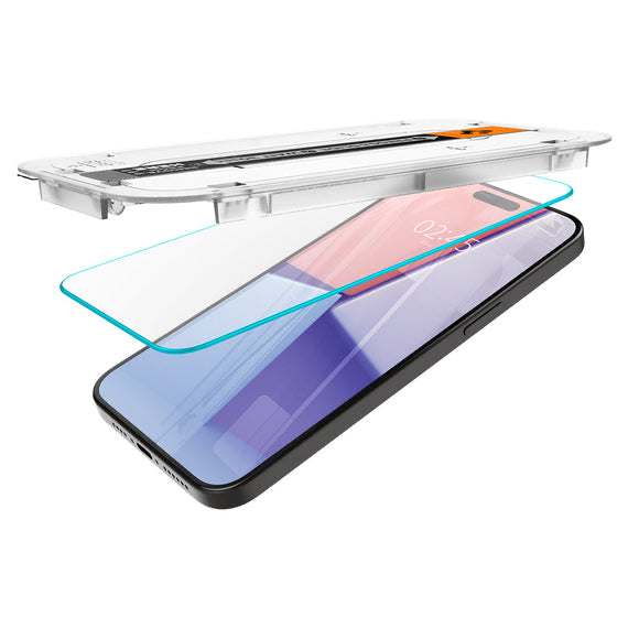 Protector de pantalla Spigen GLAS.tR Sensor Protection para iPhone 15 Pro Max