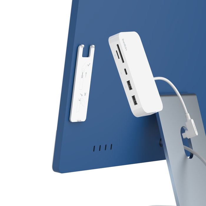 Concentrador Multipuerto Belkin 6 en 1 USB-C con montaje