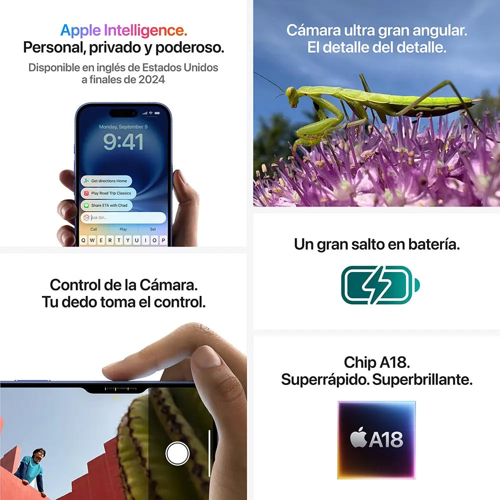 Apple iPhone 16 de 128GB