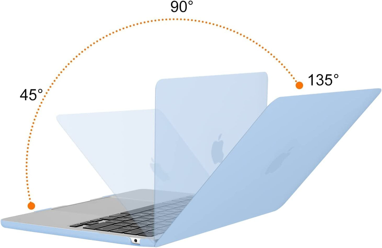 Carcasa Mosiso para MacBook Air 13.6" Con Chip M2/ M3