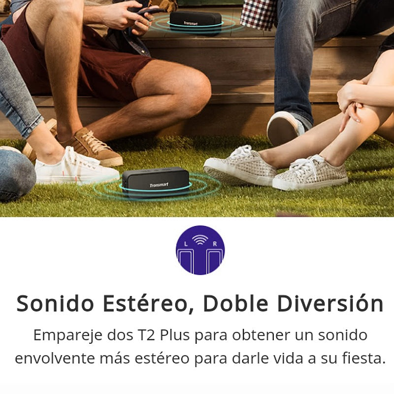 Parlante Tronsmart T2 Plus