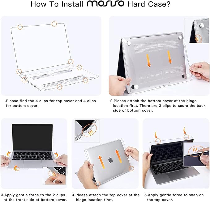 Carcasa Mosiso para MacBook Air 13” M1 2020