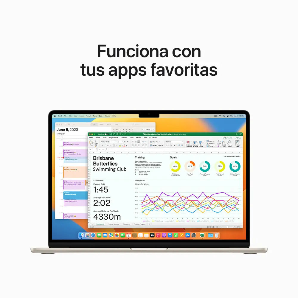 Apple MacBook Air 15” Chip M2 2023 8GB 256GB SSD