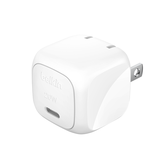 Cargador de pared Belkin Cube USB-C de 20W