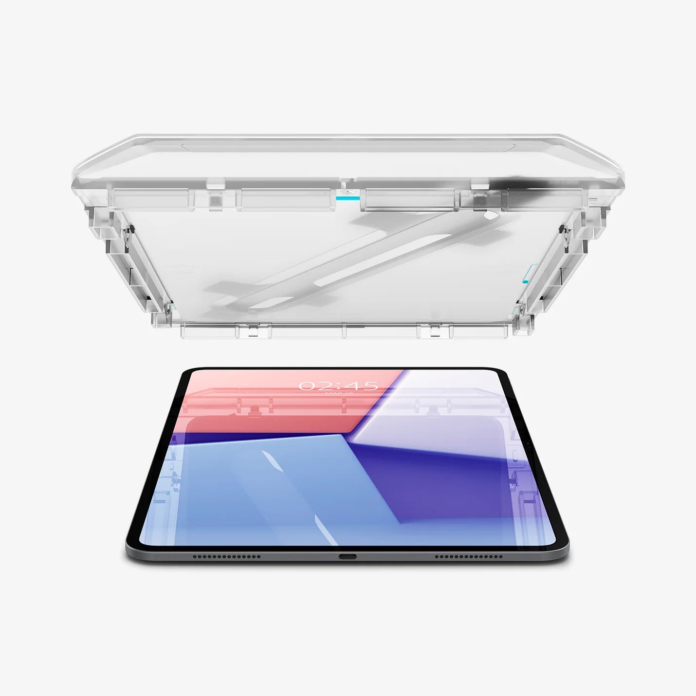 Protector de pantalla Spigen EZ FIT GLAS.tR para iPad Pro 13” 2024