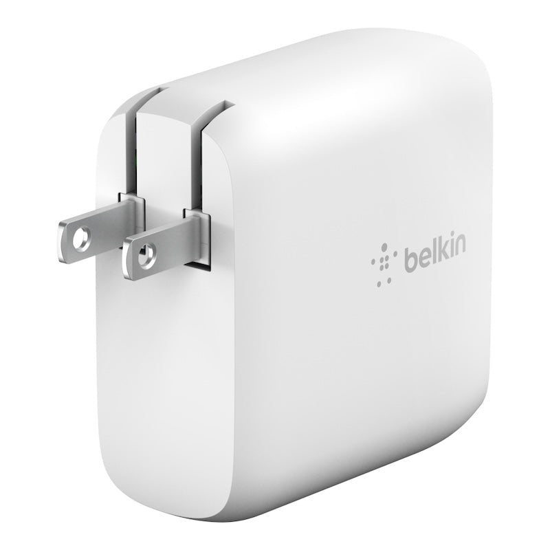 Cargador de pared Belkin Gan de 68W + Cable USB-C de 2 Metros (Recomendado para MacBook Pro)