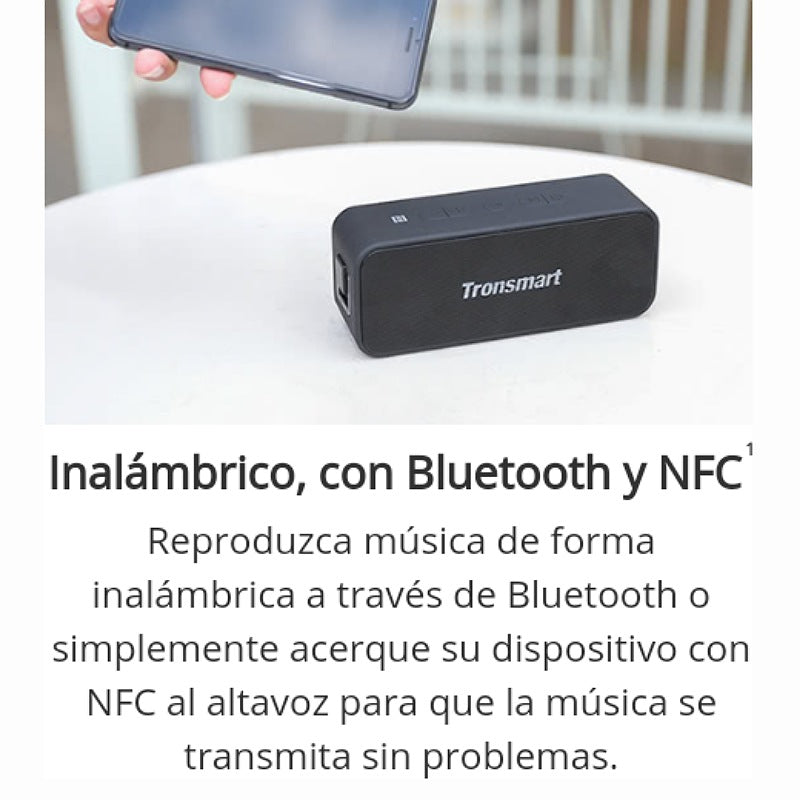Parlante Tronsmart T2 Plus