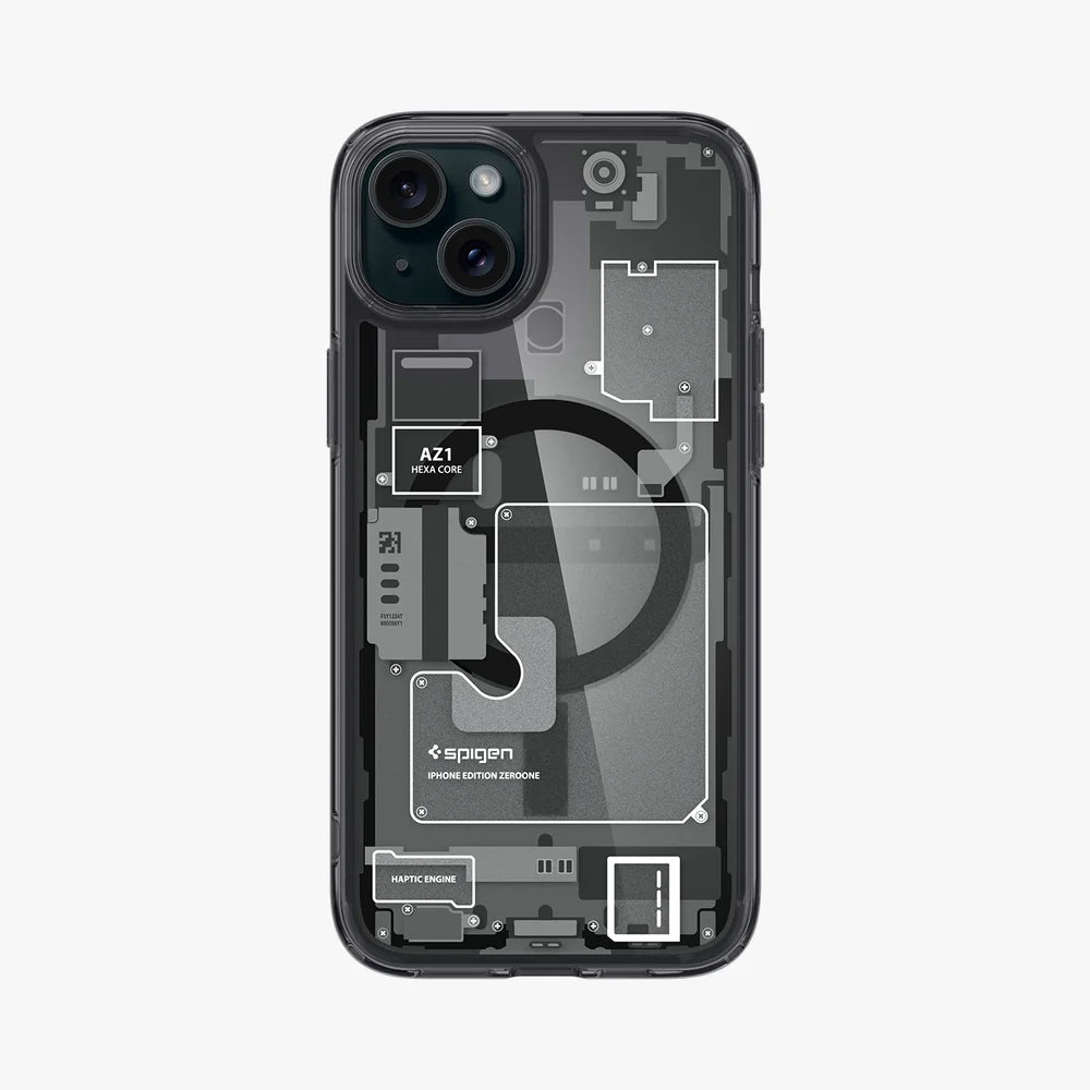 Funda Spigen Ultra Hybrid Zero One (MagFit) para iPhone 15