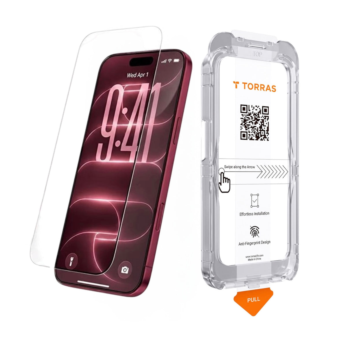 Protector de pantalla Torras HD Shield para iPhone 18 Pro Max