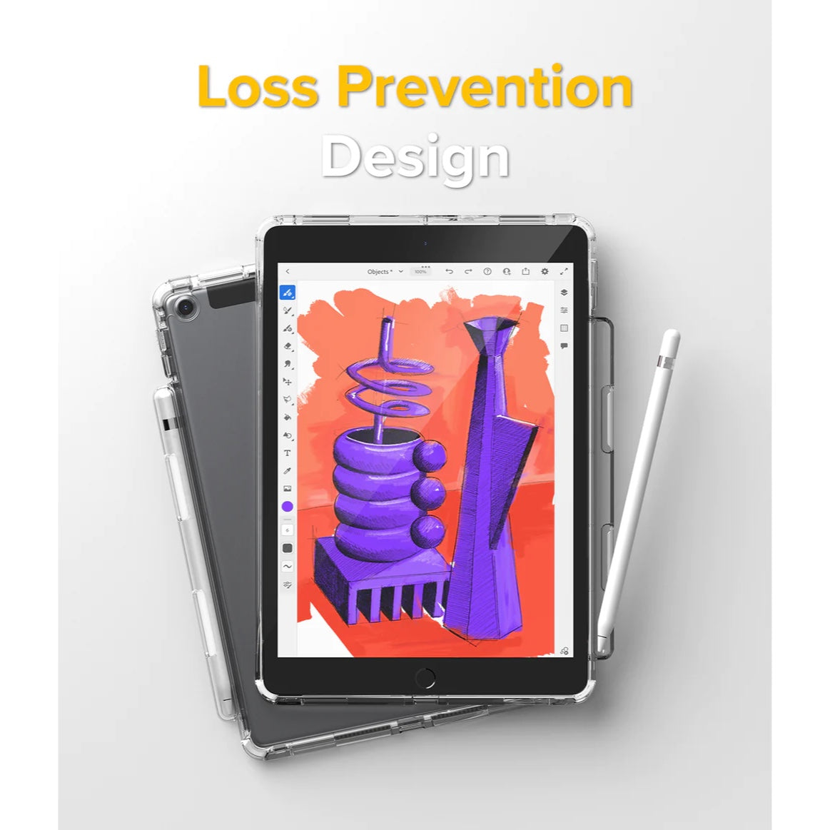 Funda Ringke Fusion Plus para iPad 9ª/ 8ª y 7ª Generación (10.2”)