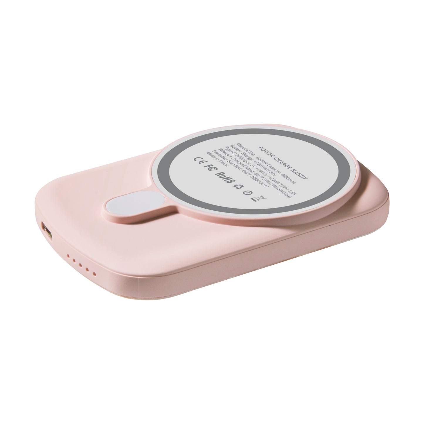 Batería Externa Laut POWER CHARGE HANDY Inalámbrica Magnética de 5000 mAh