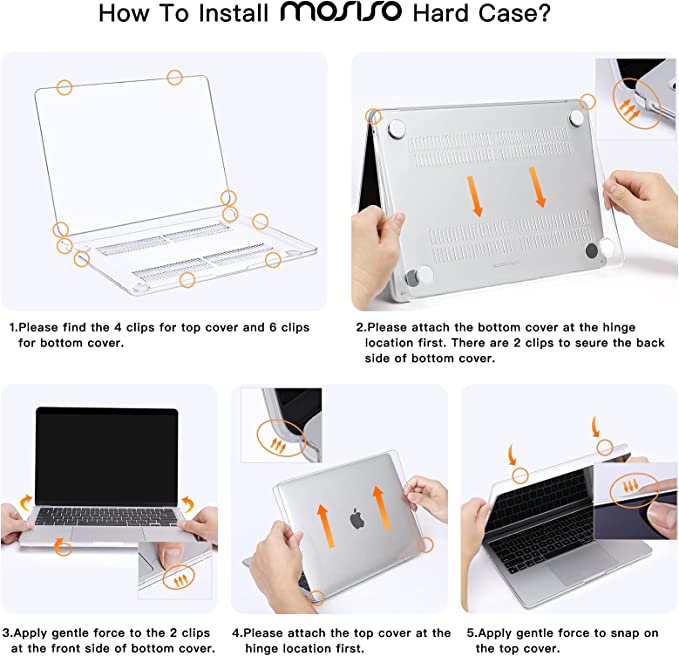 Carcasa Mosiso para MacBook Air 15" Con Chip M2/ M3