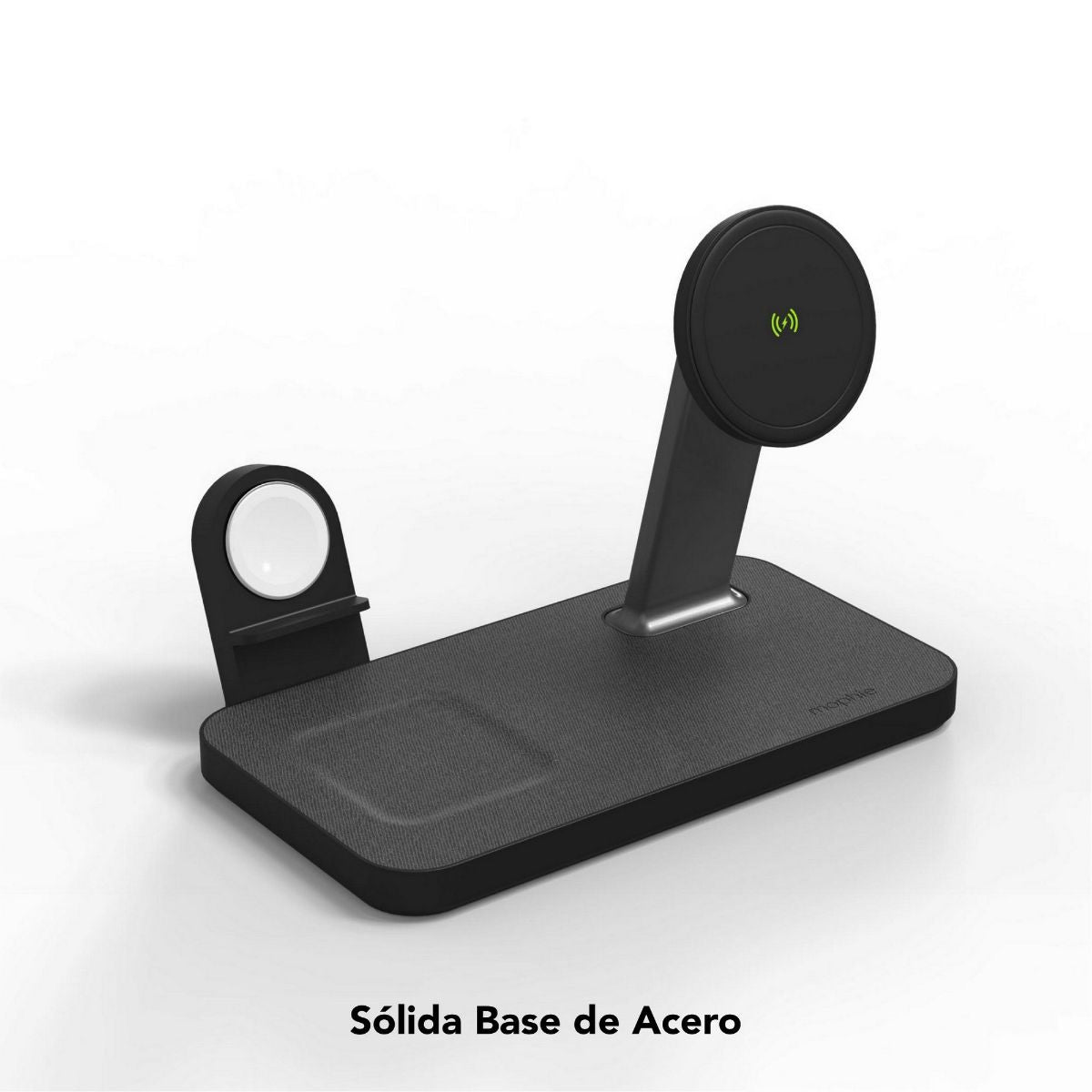 Cargador inalámbrico Mophie Snap+ 3 en 1 con MagSafe