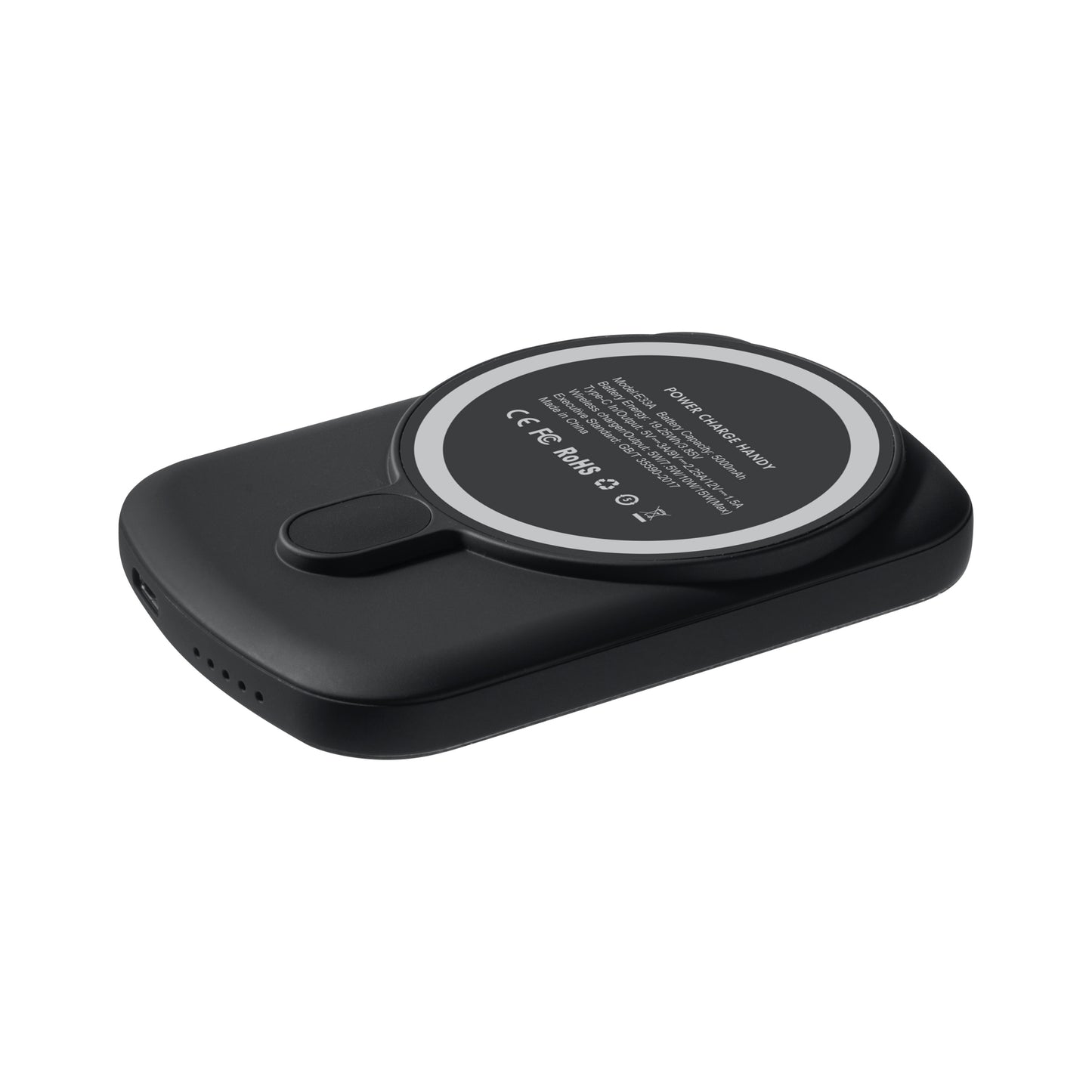 Batería Externa Laut POWER CHARGE HANDY Inalámbrica Magnética de 5000 mAh