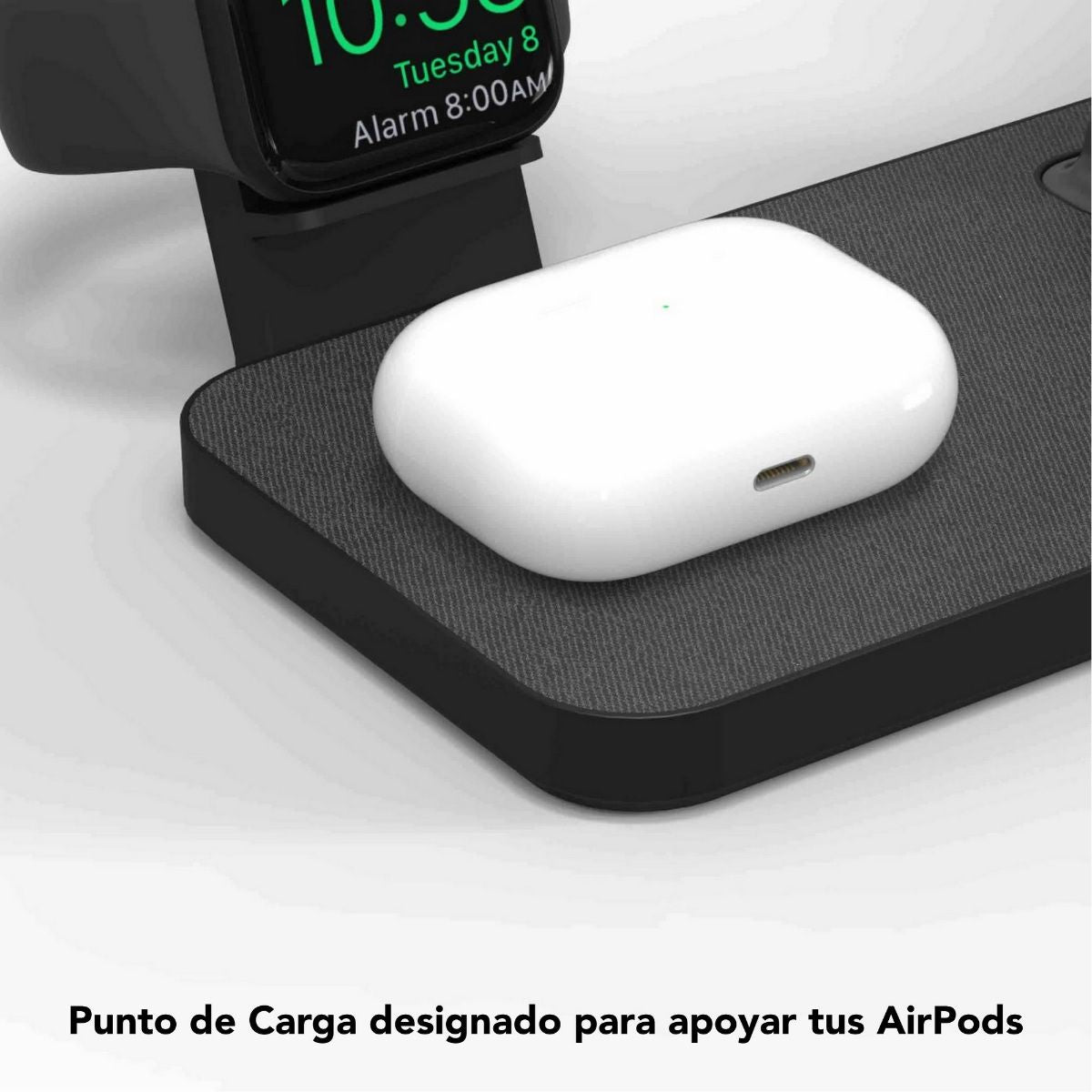 Cargador inalámbrico Mophie Snap+ 3 en 1 con MagSafe