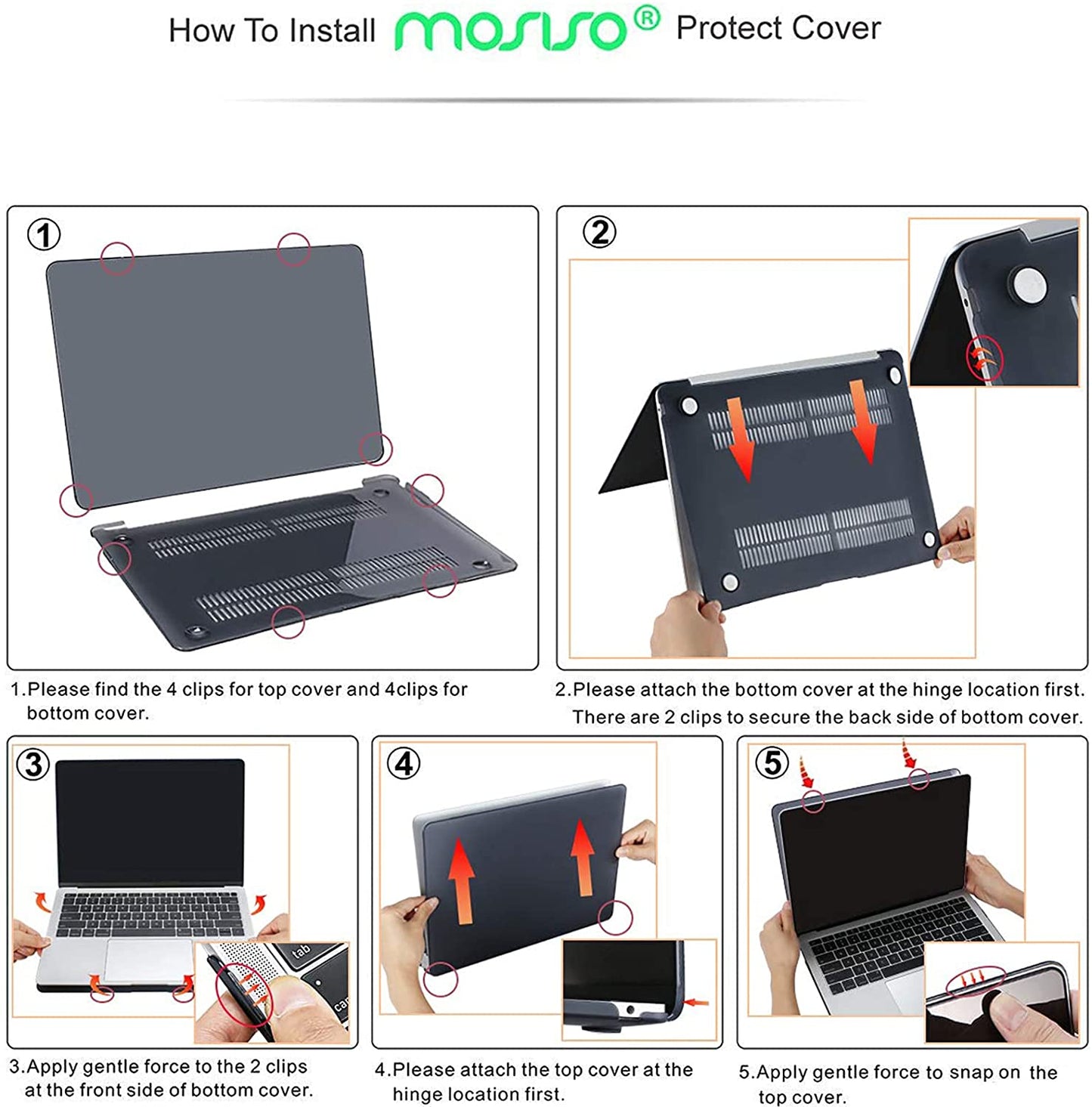 Carcasa Mosiso para MacBook Air 13” M1 2020