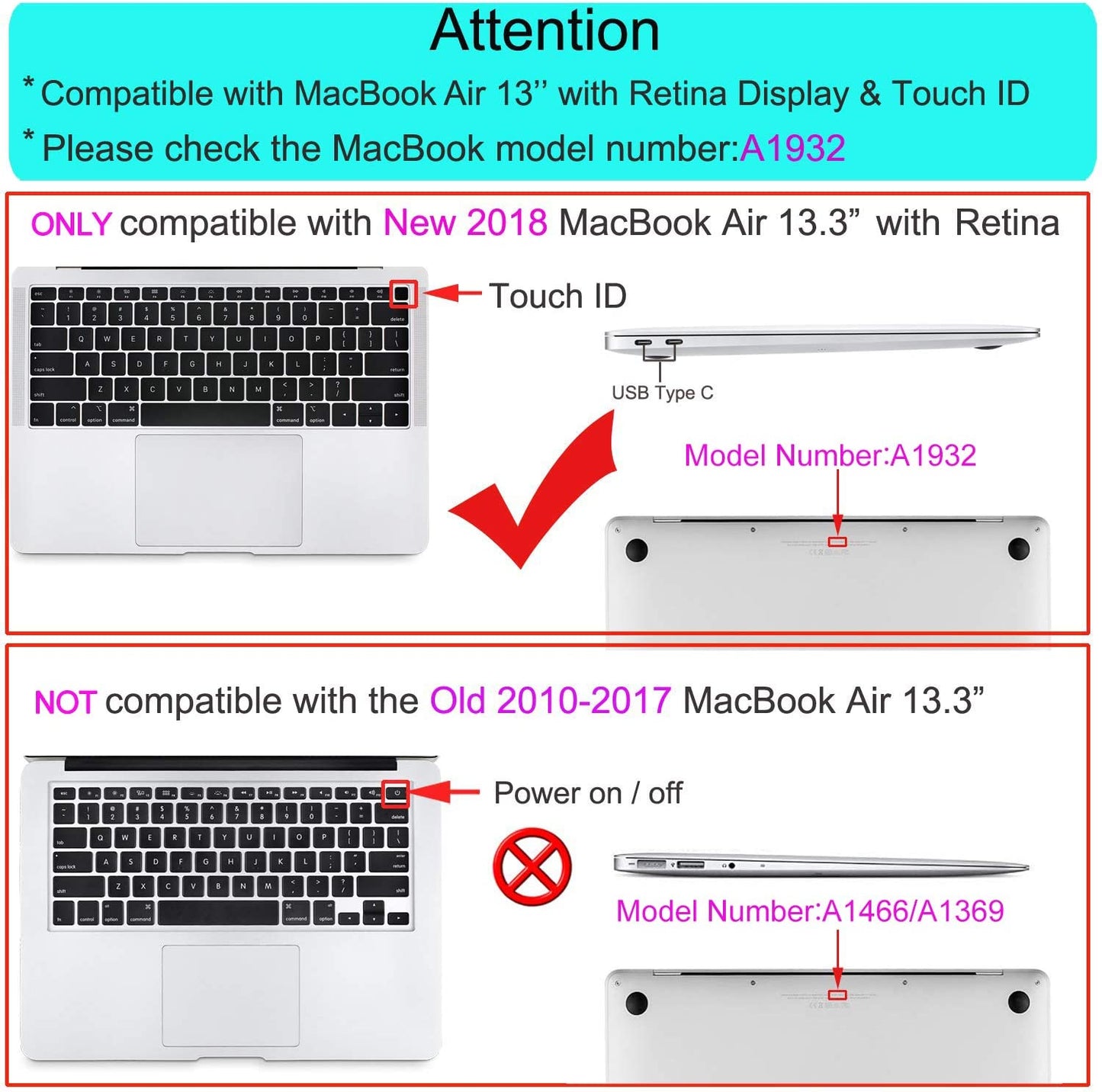 Carcasa Mosiso para MacBook Air 13” M1 2020
