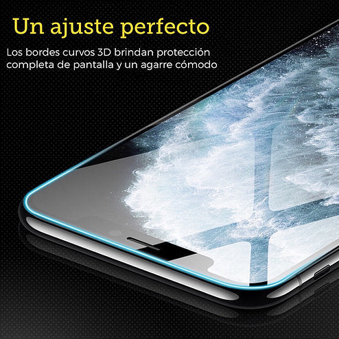 Protector de Pantalla ESR Completo For iPhone 11 Pro/XS/X Con marco Aplicador