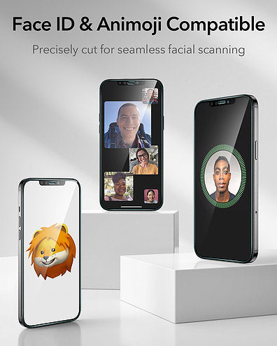 Protector de Pantalla ESR For iPhone 12 Mini con marco Aplicador