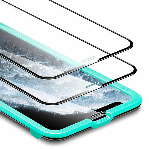 Protector de Pantalla ESR Completo For iPhone 11 Pro/XS/X Con marco Aplicador