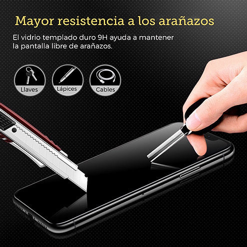 Protector de Pantalla ESR Completo For iPhone 11 Pro/XS/X Con marco Aplicador