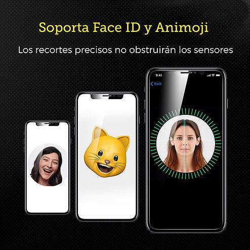 Protector de Pantalla ESR Completo For iPhone 11 Pro/XS/X Con marco Aplicador
