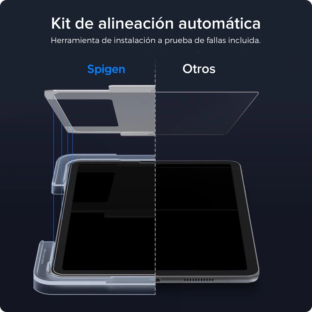 Protector de pantalla Spigen EZ FIT GLAS.tR para iPad Pro 11”/ Air 5th/ Air 4th Generación