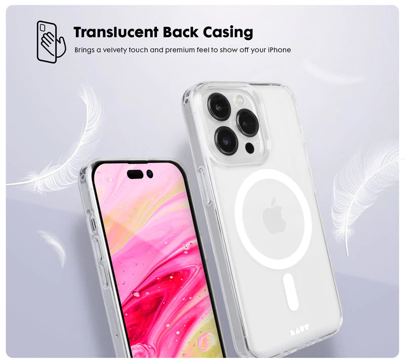 Funda Laut Crystal-M Compatible con MagSafe para iPhone 14 Pro Max