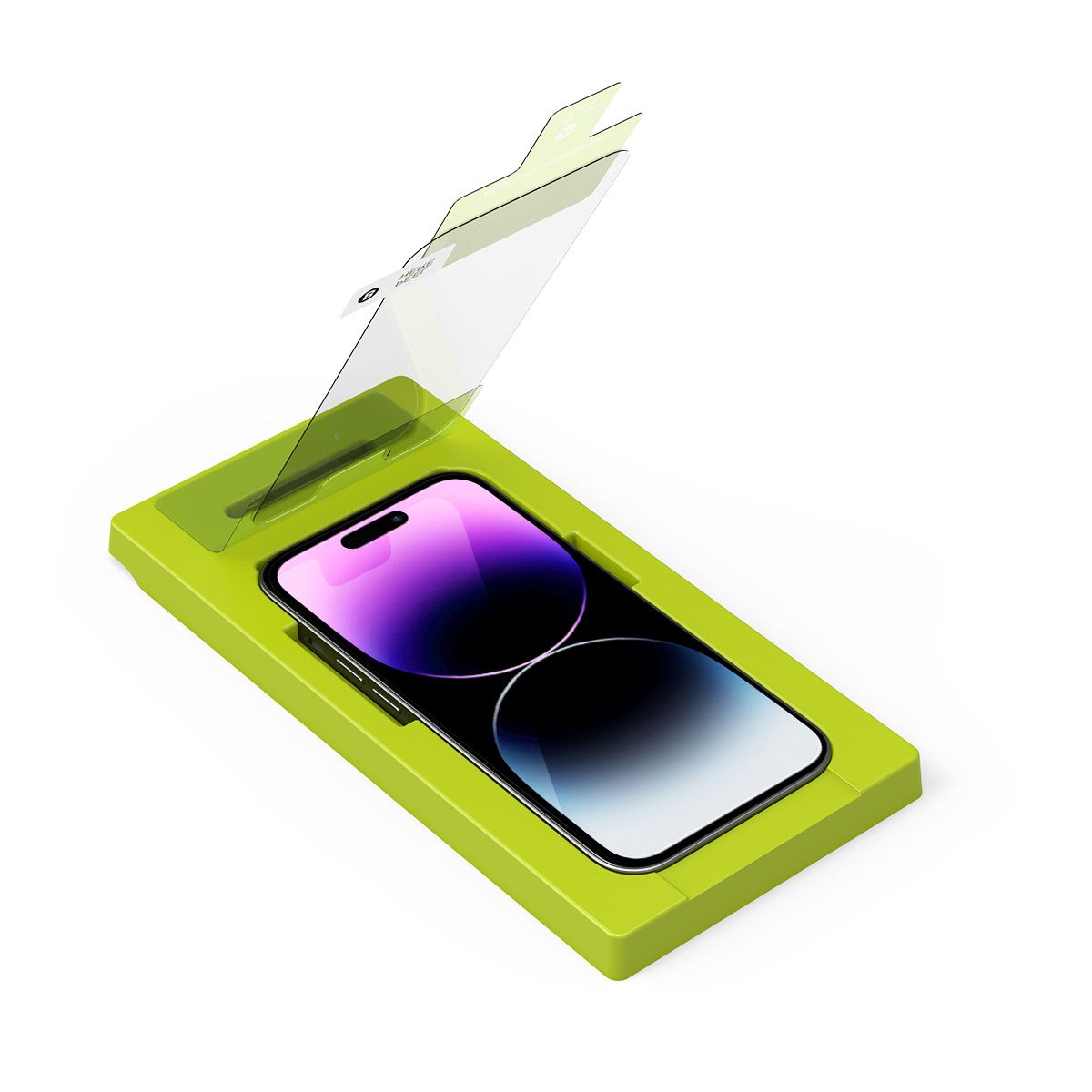 Protector de Pantalla HD Puregear con bandeja de instalación para iPhone 14 Pro