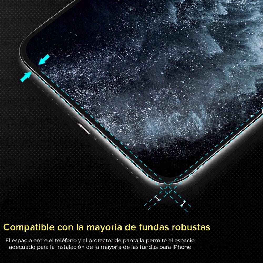 Protector de Pantalla ESR For iPhone 11 Pro/ XS Con marco Aplicador