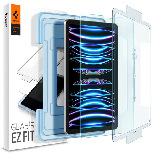 Protector de pantalla Spigen EZ FIT GLAS.tR para iPad Pro 11”/ Air 5th/ Air 4th Generación