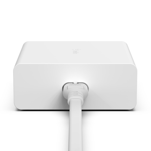 Cargador belkin GaN de 108 W con 4 puertos