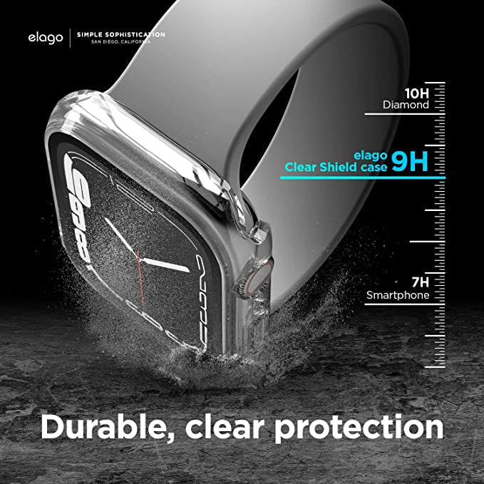 Case Elago Shield Clear para Apple Watch Series 7/ 8/ 9 41MM
